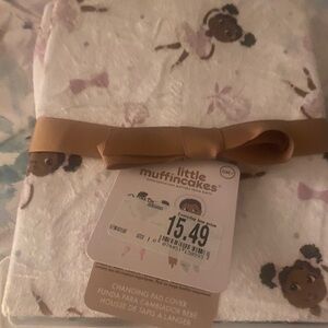 Changing pads cover for baby girl